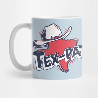 Retro Tex-Pat // Proud Texan // Texas Born & Raised Mug